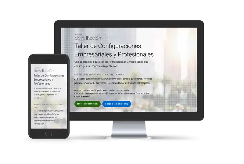 Landing page